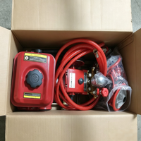 HTP 80 Plunjerpomp hogedruk spuitmachine voor boomgaarden