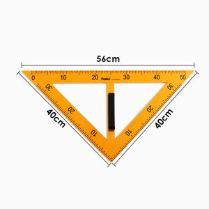 Règles triangulaires en ABS <span class=keywords><strong>de</strong></span> qualité supérieure, à angles <span class=keywords><strong>de</strong></span> 45/90 degrés, pour le <span class=keywords><strong>dessin</strong></span>, le quilting, l'école, la salle <span class=keywords><strong>de</strong></span> classe, le bureau, l'enseignement - Product Image 5