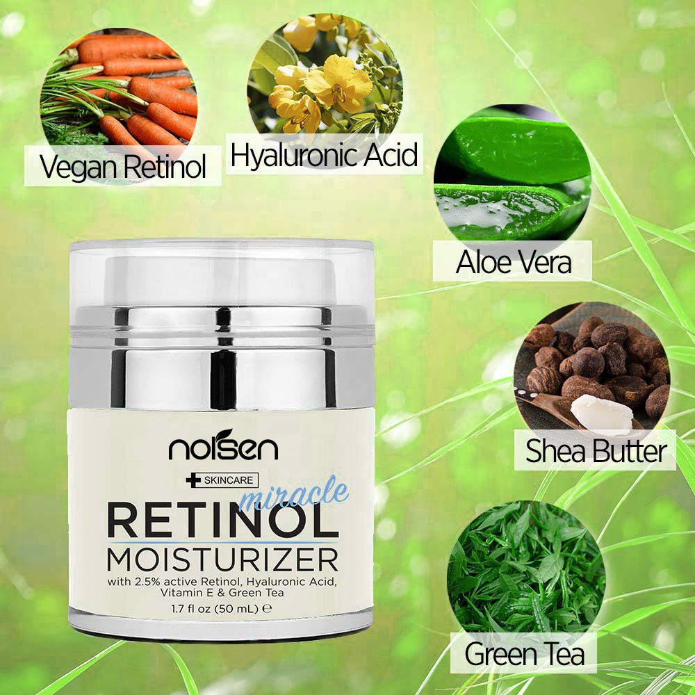 Hot Selling Private Label Organic Skin Care Moisturizer Anti Aging Anti Wrinkle Retinol Face Cream