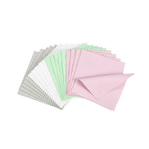Chiffon de nettoyage et de polissage pour bijoux en daim gris 8*8, en gros, à prix réduit - Product Image 4
