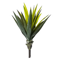Plante Artificielle Tropicale en Pot de Sisal, Matériau PE, Fleur Artificielle, Style Nordique, Herbe Verte, Résistante aux UV, Écologique, Durable