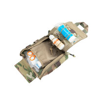 Pochette tactique médicale en nylon 500D Multicam à réponse rapide et personnalisable pour l'extérieur