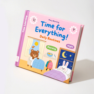 Tùy Chỉnh In Trẻ Em Trẻ Em Đi Ngủ Câu Chuyện Giáo Dục Bìa Cứng Hội Đồng Quản Trị Các Tông Cuốn Sách Dịch Vụ In Ấn Bé Đầu Học Tập Sách - Product Image 6