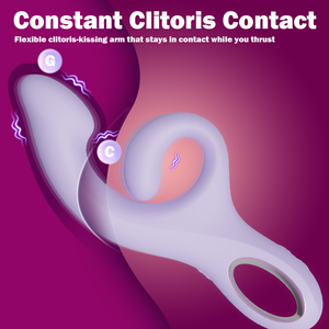 S-hande - Estimulador de Clítoris Doble OEM de Alta Gama, 9 Frecuencias, Vibrador Flexible de Punto <span class=keywords><strong>G</strong></span>, Juguete Sexual para Mujeres - Product Image 1