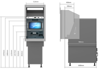 SNBC CRS 17000 Distributeur automatique de billets, machine de retrait d'espèces, machine de dépôt d'argent, solution de recyclage de billets