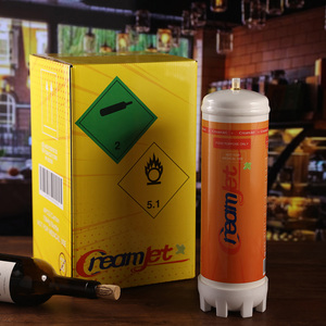 Cartouche de gaz pour crème fouettée Creamjet, jetable, 4 pièces/boîte, N2/CO2, outils pour desserts, cylindre de gaz - Product Image 5