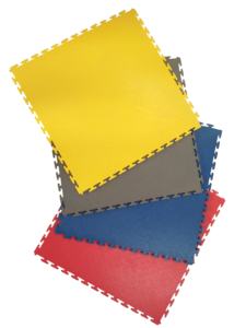 Carreaux de sol de garage rigides modulaires colorés à emboîtement Carreaux de sol de garage à emboîtement Atelier automobile de sous-sol en caoutchouc - Product Image 6