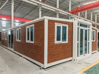 Prix d'usine Maisons d'habitation Expédition moderne Petites maisons préfabriquées Maisons préfabriquées modulaires pour magasins Conteneur pliable