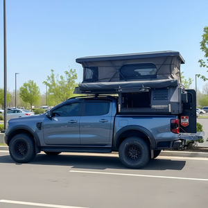 KY Custom Luxury Lightweight Waterproof Popup Pickup Camper Shell Modern Style Truck Bed Camper Trailer <span class=keywords><strong>Top</strong></span> for Trucks - Product Image 1