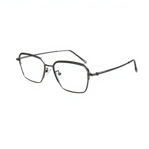 <span class=keywords><strong>Gafas</strong></span> TR90 al por Mayor, Montura Cuadrada Anti-Luz Azul, <span class=keywords><strong>Gafas</strong></span> Ópticas Flexibles y Ajustables - Product Image 4