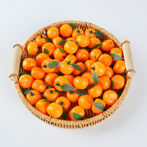 Frutta artificiale Mini arance modello realistico piccolo mandarino di plastica frutta per la decorazione - Product Image 6