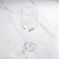 Verres à vin en cristal moderne soufflés à la main sans plomb pour mariage et fête, vente en gros