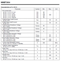 Componente de Transistor NPN SMD SOT-23 MMBT3904, 200mA, 40V, 350mW, 100% Original y con Código de Lote Rastreable