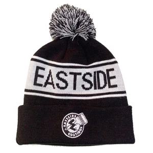 Sports de ski d'hiver Hommes Femmes Stripped Jacquard Pompom Beanie, Beanie With Custom Patch - Product Image 3