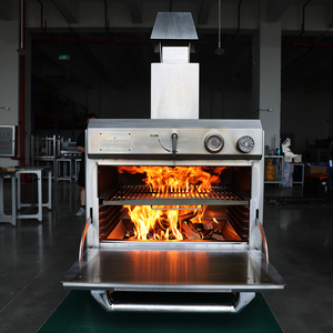 Horno de Pizza de Leña de Lujo para Restaurante, Ahumador, Barbacoa Española de Alta Temperatura, Hornos de Carbón CO-01-S - Product Image 1