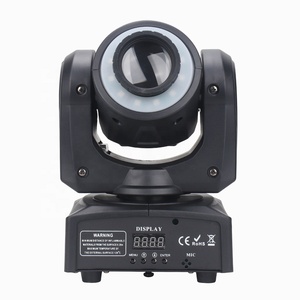 N30w Moving Head Stage <strong>Light</strong> for Night Club 30w Mini Led Spot Stage <strong>Light</strong> With Led Ring Beam <strong>Light</strong> for Dj Disco - Product Image 2