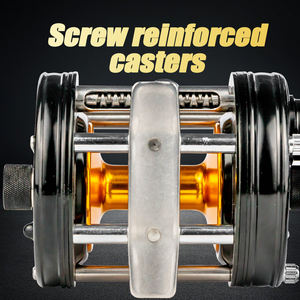 OEM Moulinets de pêche à tambour rond pêche à la traîne Baitcasting <span class=keywords><strong>moulinet</strong></span> pêche côtière surf ronde classique jigging <span class=keywords><strong>moulinet</strong></span> pour la pêche en mer - Product Image 5