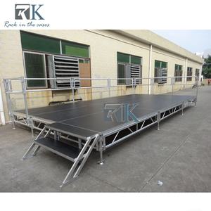 Escenario de actuaciones Plataforma de madera de aluminio para escenarios de ferias comerciales - Product Image 1