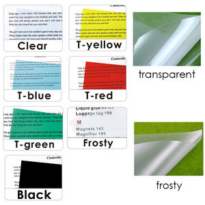 Láminas de PVC Coloridas <span class=keywords><strong>A4</strong></span> Foska, Gran Venta, para Luces, Filtros de Luz Fluorescente, Antiarañazos, Películas de PVC para Lectura y Seguimiento - Product Image 4