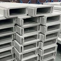 Perfil en U de FRP/GRP Compuesto con Espesor de Pared Estable de 3-15 mm, Barra de Fibra de Vidrio Aislada y Anticorrosiva para Uso Industrial
