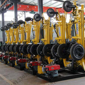 Draagbare Pneumatische Elektrische Dth Boren Rig Met Wielen - Product Image 3