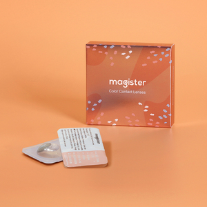 Offres Spéciales : Boîtes Personnalisées pour <span class=keywords><strong>Lentilles</strong></span> de Contact – Étuis pour <span class=keywords><strong>Lentilles</strong></span> de Contact Colorées, Boîtes en Papier OEM pour Produits Cosmétiques Freshgo et Maquillage des Yeux - Product Image 4