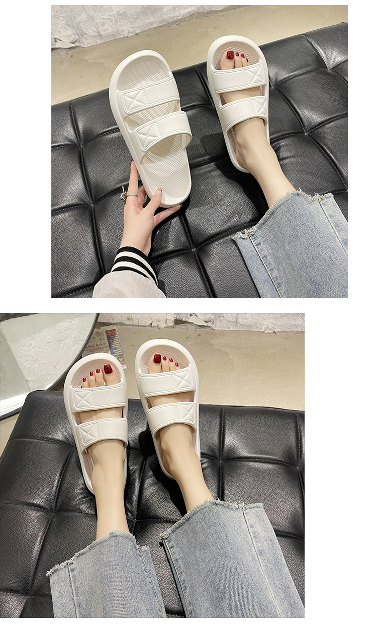 Summer Non-slip Outdoor Slides Sandals Soft Sole Indoor Bath Sandals Slippers Women Men