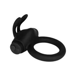 Offre Spéciale 10 fréquence mâle Sex Toys Produit Retarder L'éjaculation Cock Ring de Qualité Alimentaire Silicone Vibrant Pénis Anneau Pour hommes