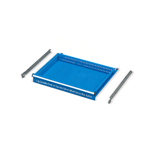 Fami Fully Extractable <b>Drawer</b> For Flexa Series Cabinets 600x447x136 Mm Blue Ral5012 - Product Image 3