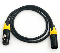 Cable XLR Macho a Hembra de Alta Relación Calidad-Precio, Anti-Interferencia, Profesional para Audio en Estudio y Escenario