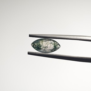 Natural Marquise Agate Cabochon Green Horse Eye Shape Loose Stone Jewelry Findings For DIY Rings Earrings Ornaments - Product Image 1