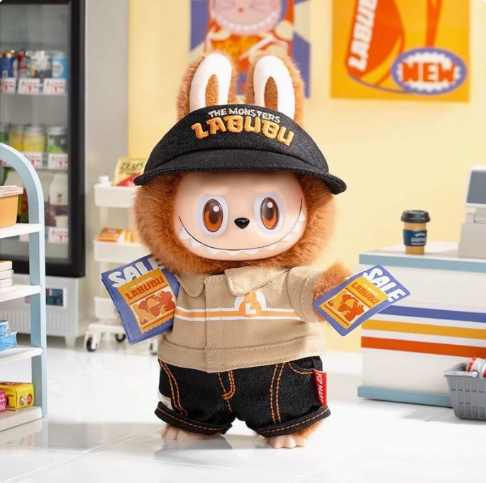 ぬいぐるみ Labubu Wacky Mart Series LABUBU Wacky Mart Series Labubu Rubberized Plush