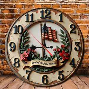 Round Wooden Wall <b>Clock</b> 25Cm Silent Nordic Style Home Living Room Decorative <b>Clock</b> - Product Image 4
