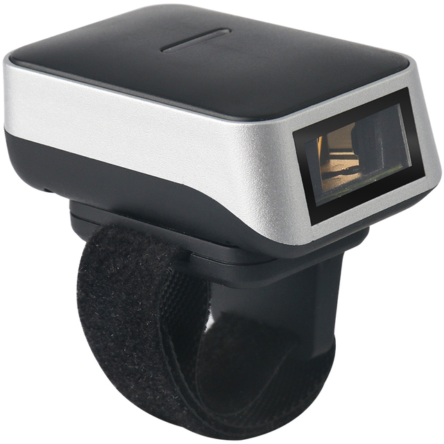 Xkancode Wearable Barcode Scanner 1D Laser Cordless Portable Wearable Ring BT 2.4G Barcode Reader