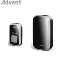 Sonnette sans fil intelligente 150M, récepteur de sonnette sans fil à piles 3*AA pour la maison, bouton LED clignotant pour les notifications de sonnette
