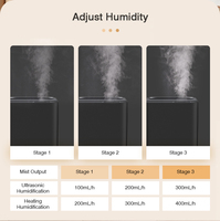 Humidificateur d'air intelligent à ultrasons H940X RUNAL 100 degrés chauffant 5L brume fraîche et chaude pour la maison