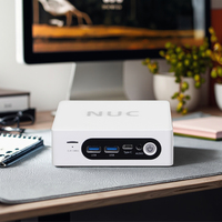 Ordinateur AI I5-14e génération Ultra5-125H Mini PC 8 Go/512 Go SSD Compact Win 11 Pro pour le bureau, les jeux et le home cinéma