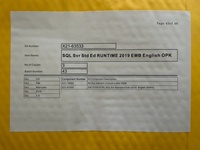 SQL Server 2019 Edición Estándar, Paquete de DVD, Activación en Línea, CAL Ilimitado para Núcleos, Inglés, en Stock