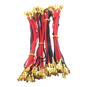 5V 12V Illuminated Light Bulb Led Cable Push Button Wires With 2.8mm <b>Quick</b> Spade Terminal <b>Connector</b> to Arcade Power Supply - Product Image 1