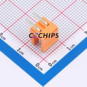 MXHT396R-3.96-02P-OE01-Cu-A Plug-in Terminal Block Bent Lead Through Hole,P=3.96mm Board-to-Board / Socket - Open 1x2P 3.96mm - Product Image 2