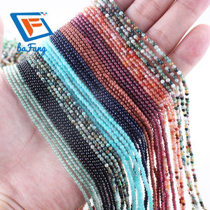 Cuentas Redondas de Piedra Natural de 2 mm al por Mayor de <span class=keywords><strong>BF</strong></span>, Cuentas Sueltas para Hacer Pulseras y Joyería - Product Image 6