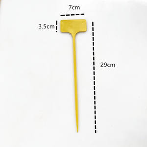 T-Tipo de vivero de plástico planta de jardín etiqueta jardinería planta clasificación señal boleto Flor de etiqueta de marca - Product Image 6