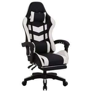 Muestra gratis Rocker barato Base ancha Etiqueta Privada Racing Gamer 1 pieza piezas de reposabrazos de ordenador negro blanco <span class=keywords><strong>Recaro</strong></span> <span class=keywords><strong>Silla</strong></span> de Juegos de oficina - Product Image 2