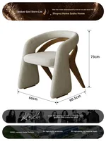 Fauteuil de loisirs individuel design en bois massif, style Zen chinois, pour salon et salle de thé, avec mousse élastique haute densité
