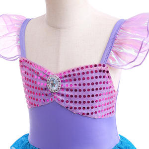 Nuevo <span class=keywords><strong>Disfraz</strong></span> <span class=keywords><strong>de</strong></span> Sirena para Niñas, Falda <span class=keywords><strong>de</strong></span> Cola <span class=keywords><strong>de</strong></span> Pez con Lentejuelas y Mangas Voladoras, <span class=keywords><strong>Disfraz</strong></span> <span class=keywords><strong>de</strong></span> <span class=keywords><strong>Sirenita</strong></span> <span class=keywords><strong>de</strong></span> Verano para Niñas, Poliéster - Product Image 4