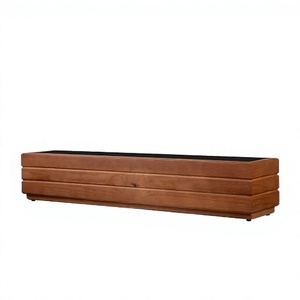 Maceta Colgante Minimalista de Madera con Sistema de Autorriego Naturix, Maceta Vertical para Jardín de Pared, Transpirable y Resistente a la Corrosión - Product Image 3