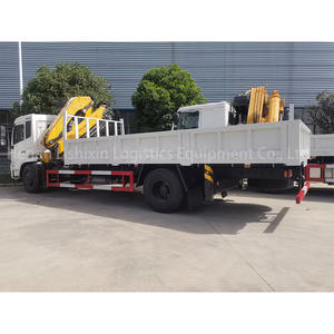 Dongfeng 4*2 8-Ton Linker Aandrijving Vrachtwagen Gemonteerde Kraantransporter Vouwboom Kraanwagen - Product Image 6