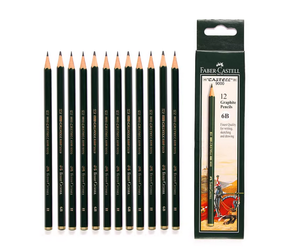 Crayons à <span class=keywords><strong>dessin</strong></span> <span class=keywords><strong>Faber</strong></span>-<span class=keywords><strong>Castell</strong></span> <span class=keywords><strong>Castell</strong></span> 9000, capacité 175 mm, <span class=keywords><strong>couleur</strong></span> unie, emballage en vrac, fabriqué en Chine, peinture sur toile, peintures à l'huile - Product Image 3