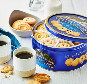 Thực Phẩm Cấp Tùy Chỉnh In Ấn Biscuit Kim Loại <span class=keywords><strong>Tin</strong></span> Canister Tinplate Vòng Bao Bì Vintage Cookie Hộp Thiếc Với Kín Nắp - Product Image 2