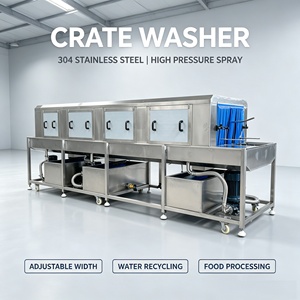 <span class=keywords><strong>Machine</strong></span> de nettoyage de <span class=keywords><strong>bacs</strong></span> industriels avec recyclage d'eau économe en énergie pour l'utilisation en entrepôt logistique - Product Image 2